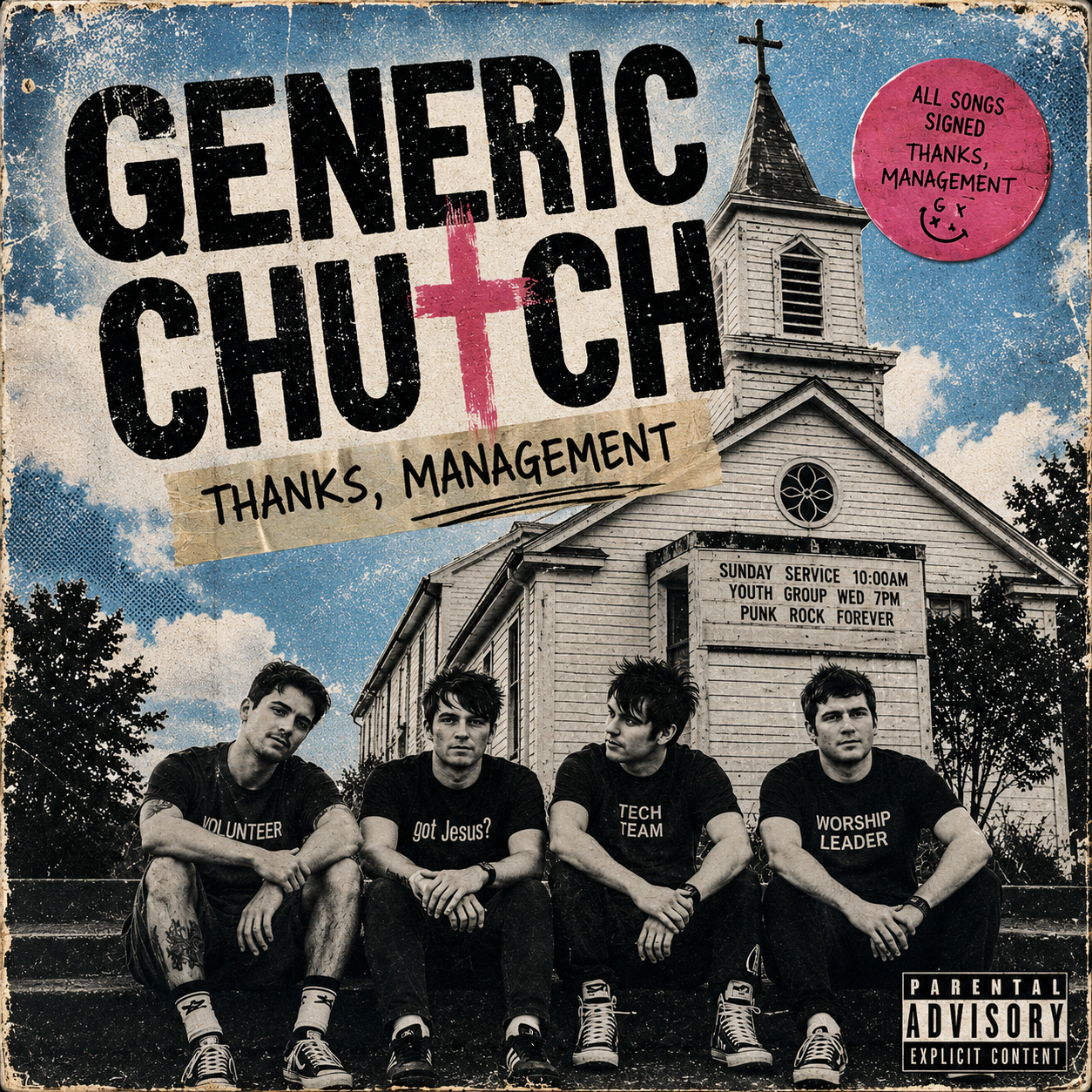 Generic Church &mdash; Thanks, Management album cover